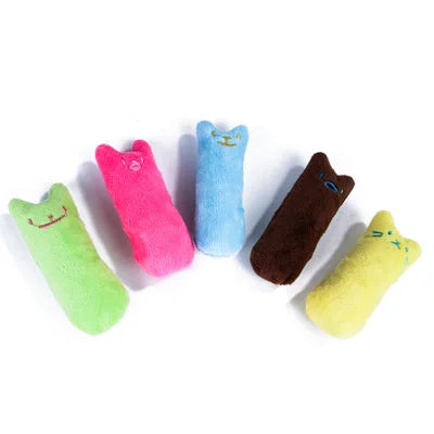 Catnip Chew Toy – Interactive Plush Kitten Toy for Teething, Biting & Play