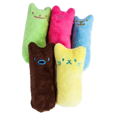 Catnip Chew Toy – Interactive Plush Kitten Toy for Teething, Biting & Play