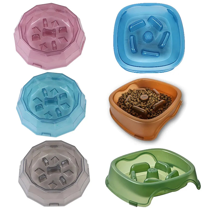 Anti-Choke Slow Feeder Bowl — Dogs & Cats