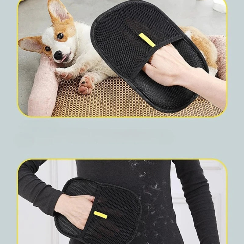 Pet Hair Remover Glove — Washable & Reusable