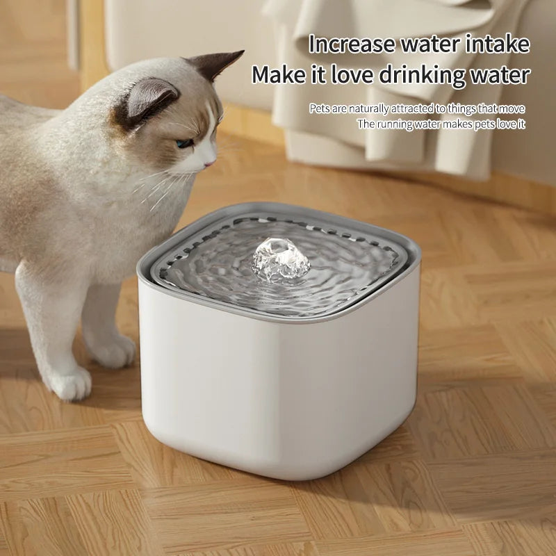 3L Cat Water Fountain — Auto-Filtration USB Electric Dispenser
