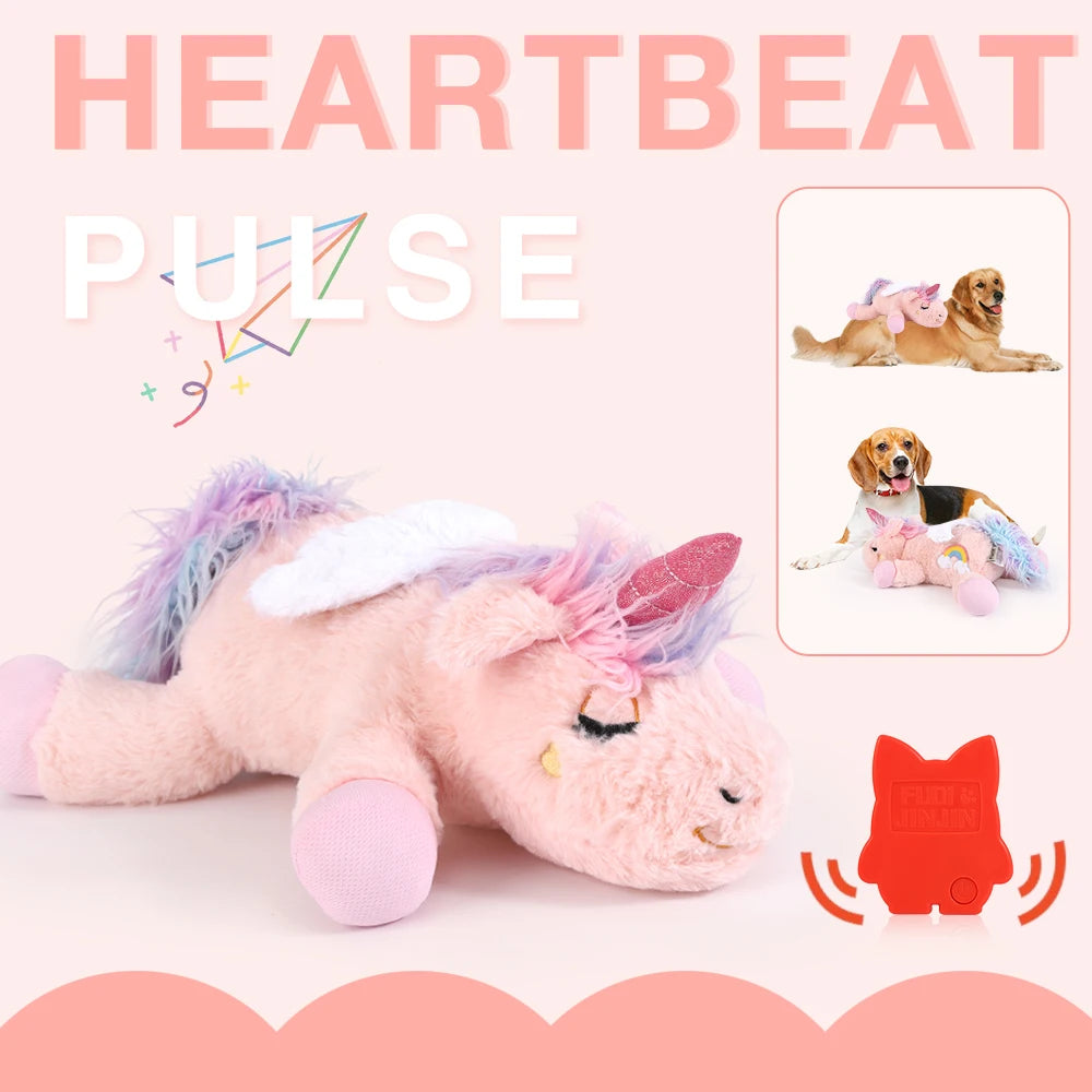Furipo CalmPup Heartbeat Plush | Comfort Toy for Puppies & Dogs with Separation Anxiety