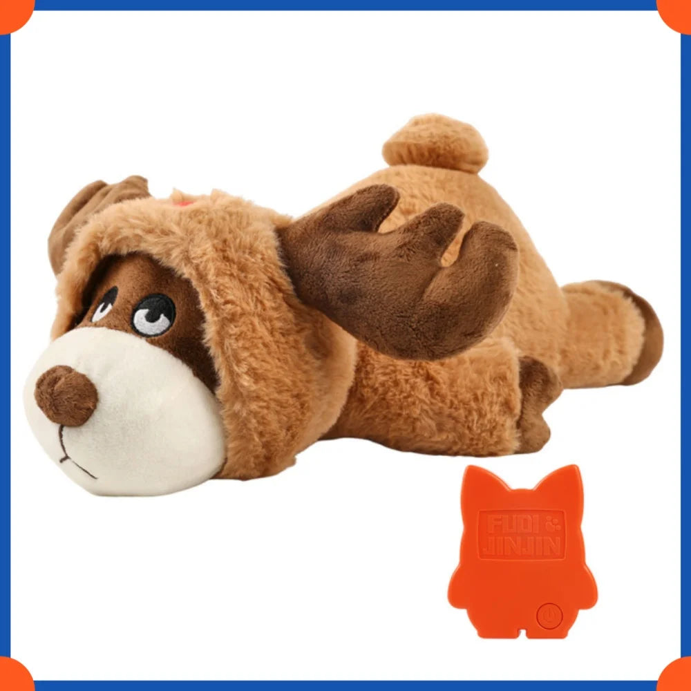 Furipo CalmPup Heartbeat Plush | Comfort Toy for Puppies & Dogs with Separation Anxiety
