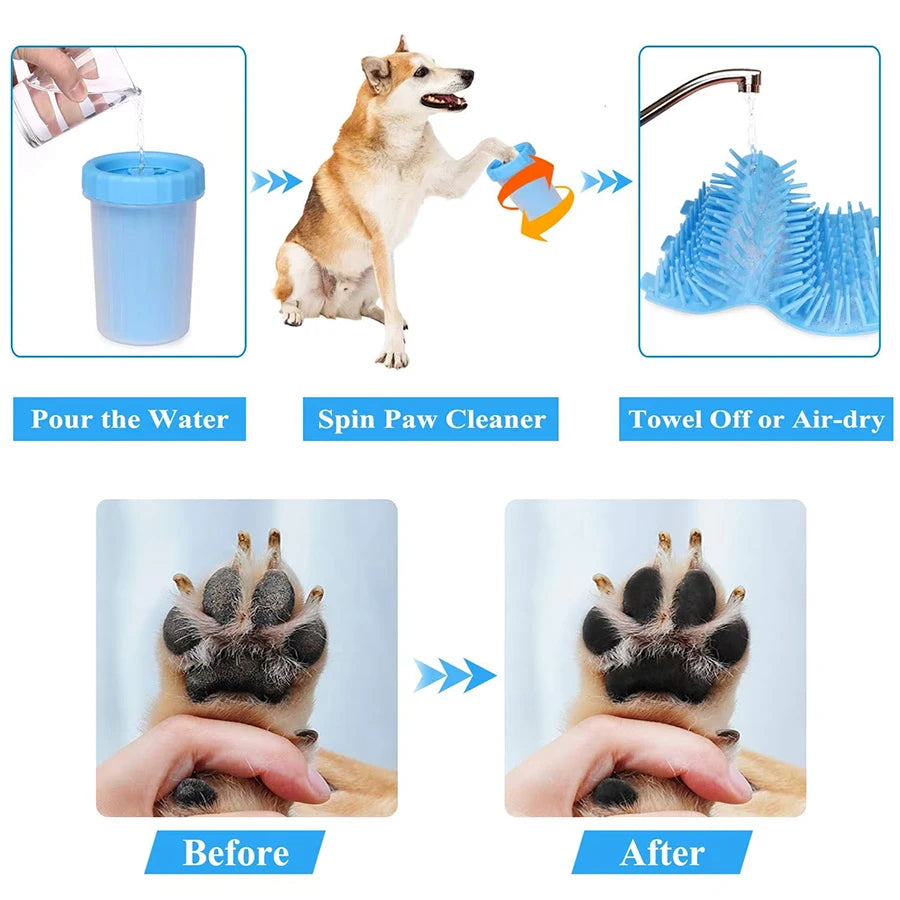 Mud-Free Paw Cleaner Kit
