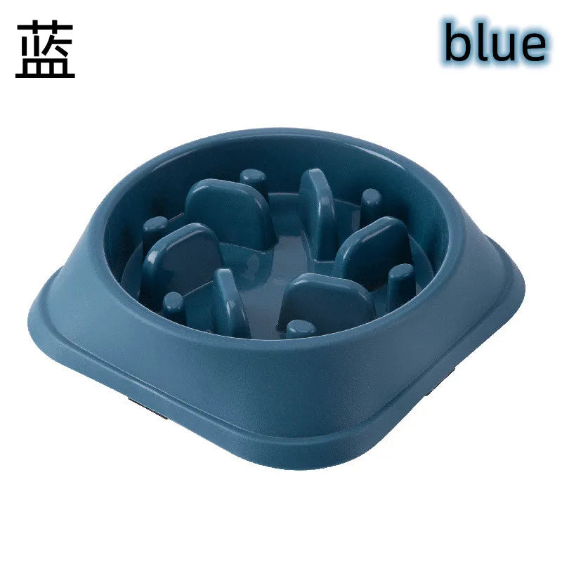 Anti-Choke Slow Feeder Bowl — Dogs & Cats
