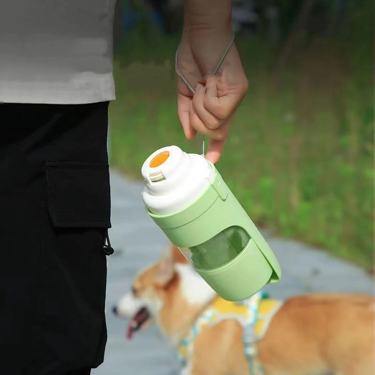 Dog Water Bottle 3-in-1