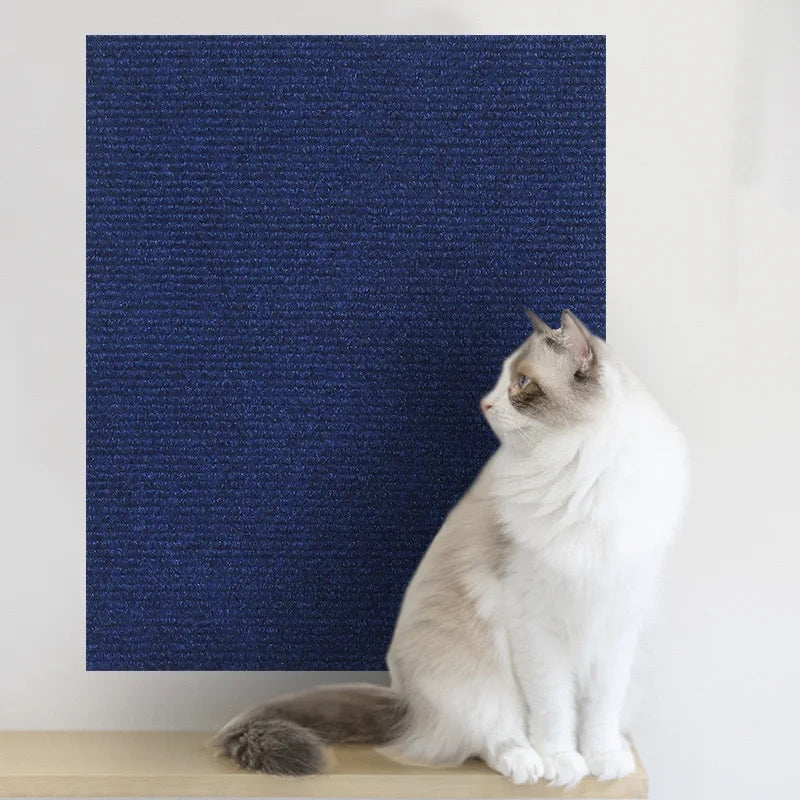 Self-Adhesive Cat Scratch Mat – Trimmable Sofa & Furniture Protector (8 Colors)