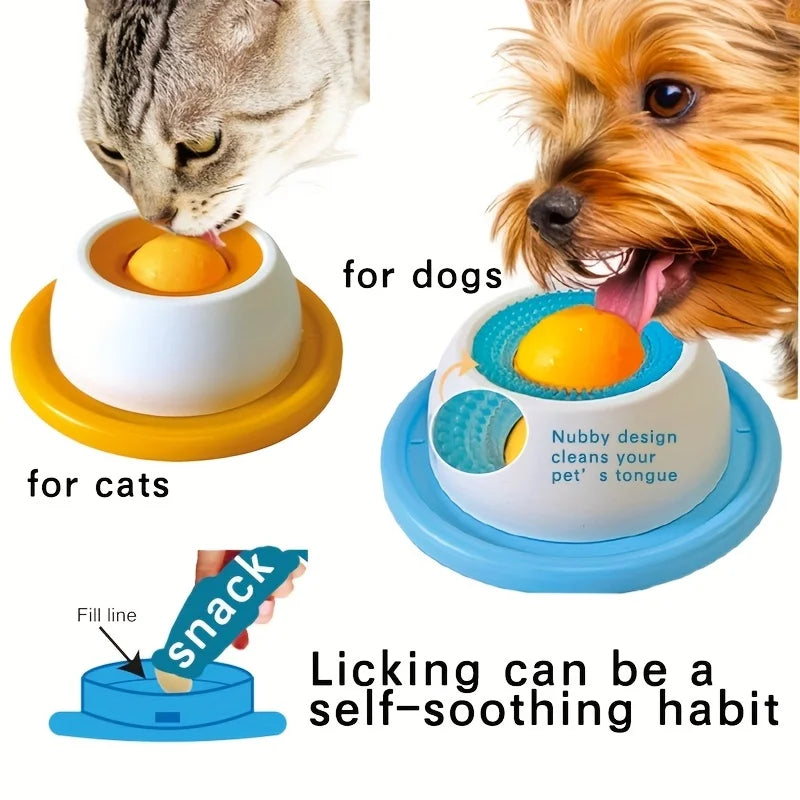 Pet Lick Mat & Slow Feeder – Anxiety Relief for Dogs & Cats