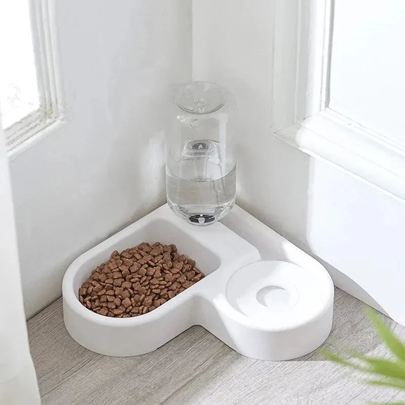 Love Pet Bowl — Moisture-Proof Dual-Use Food & Water Feeder