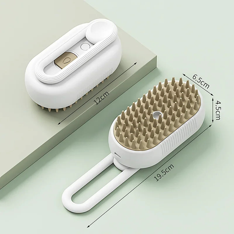 Furipo MistGroom 3-in-1 Grooming Brush | Cool Mist Spray Brush for Dogs & Cats