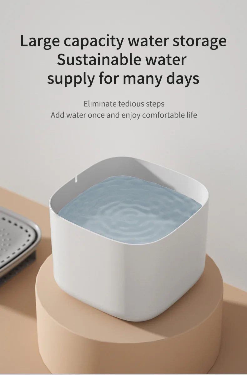 3L Cat Water Fountain — Auto-Filtration USB Electric Dispenser