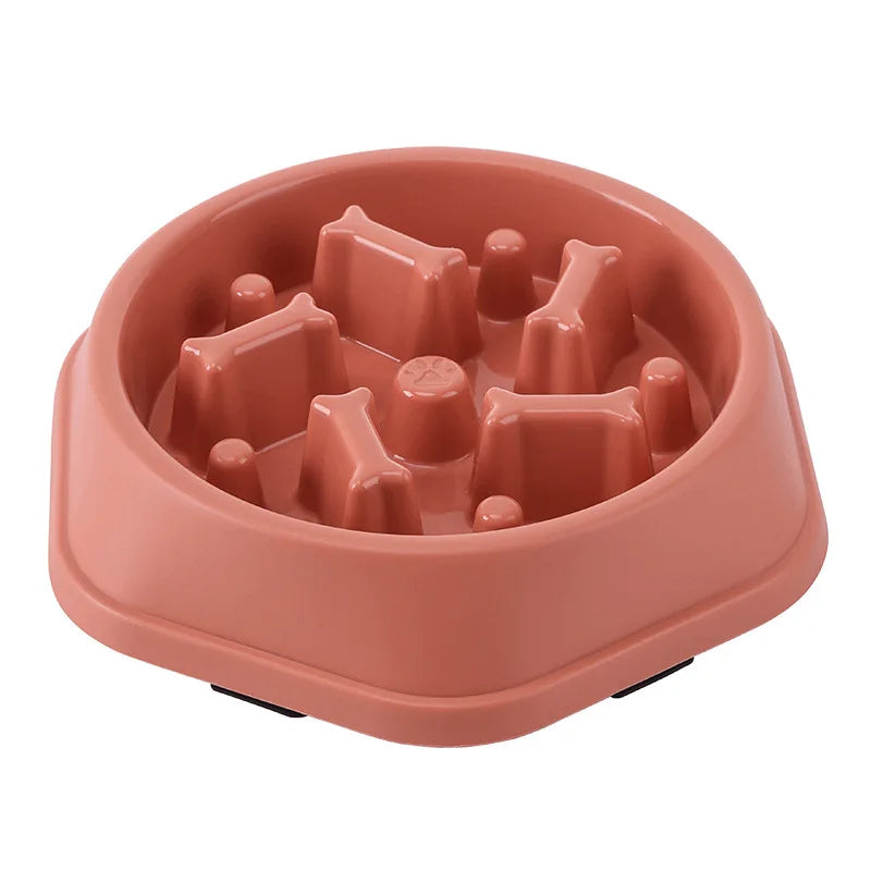 Anti-Choke Slow Feeder Bowl — Dogs & Cats