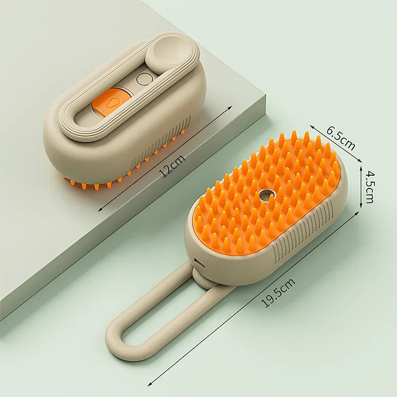 Furipo MistGroom 3-in-1 Grooming Brush | Cool Mist Spray Brush for Dogs & Cats