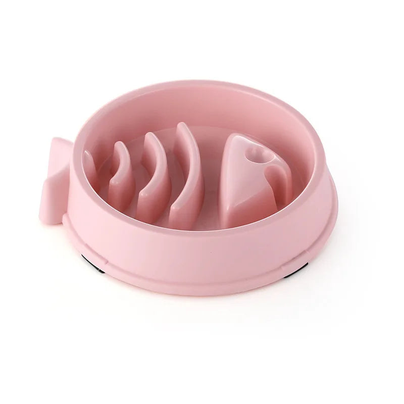 Anti-Choke Slow Feeder Bowl — Dogs & Cats