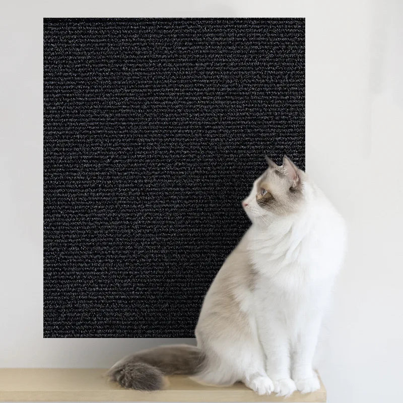 Self-Adhesive Cat Scratch Mat – Trimmable Sofa & Furniture Protector (8 Colors)
