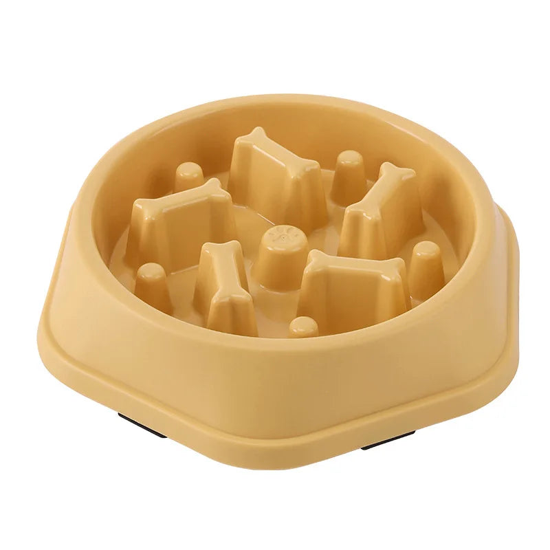Anti-Choke Slow Feeder Bowl — Dogs & Cats