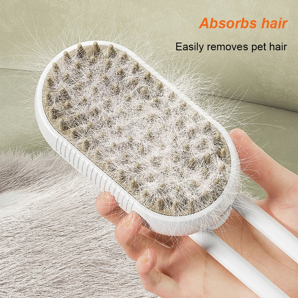 Furipo MistGroom 3-in-1 Grooming Brush | Cool Mist Spray Brush for Dogs & Cats