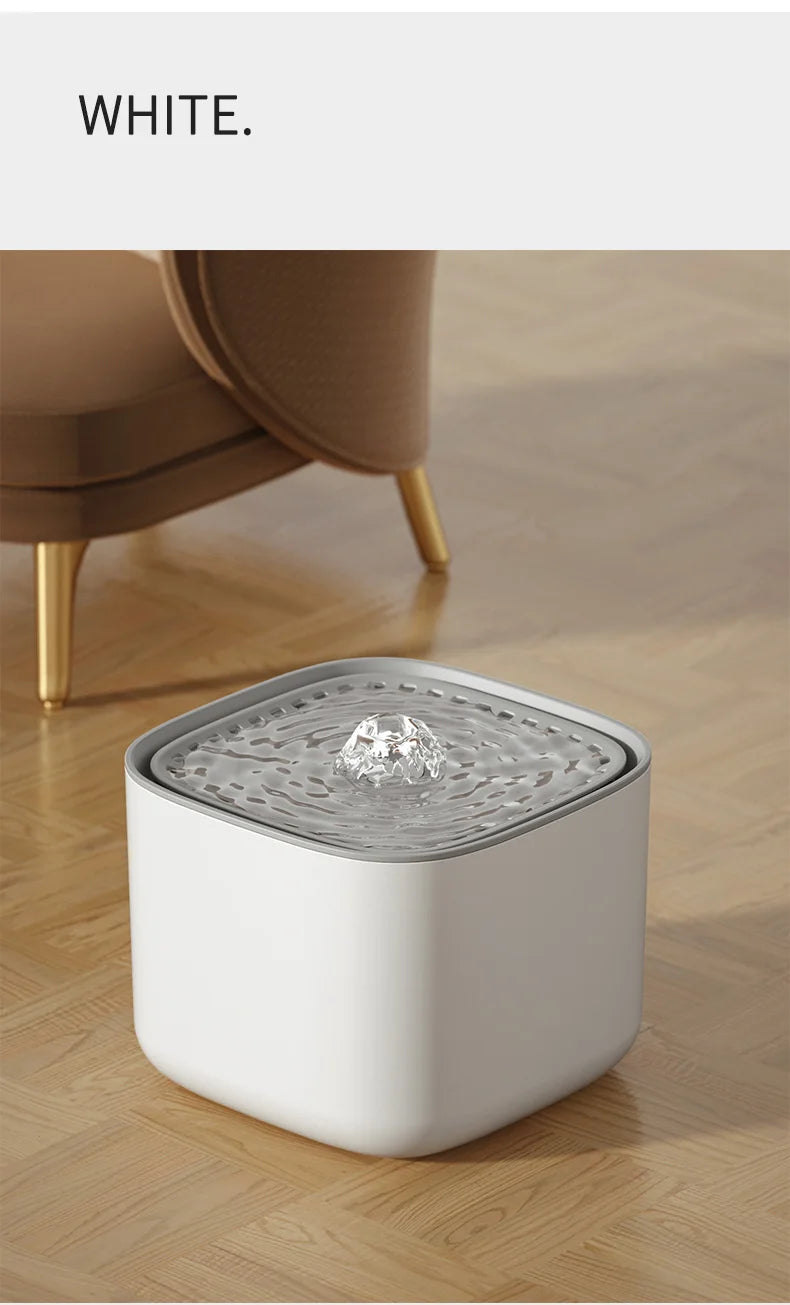 3L Cat Water Fountain — Auto-Filtration USB Electric Dispenser